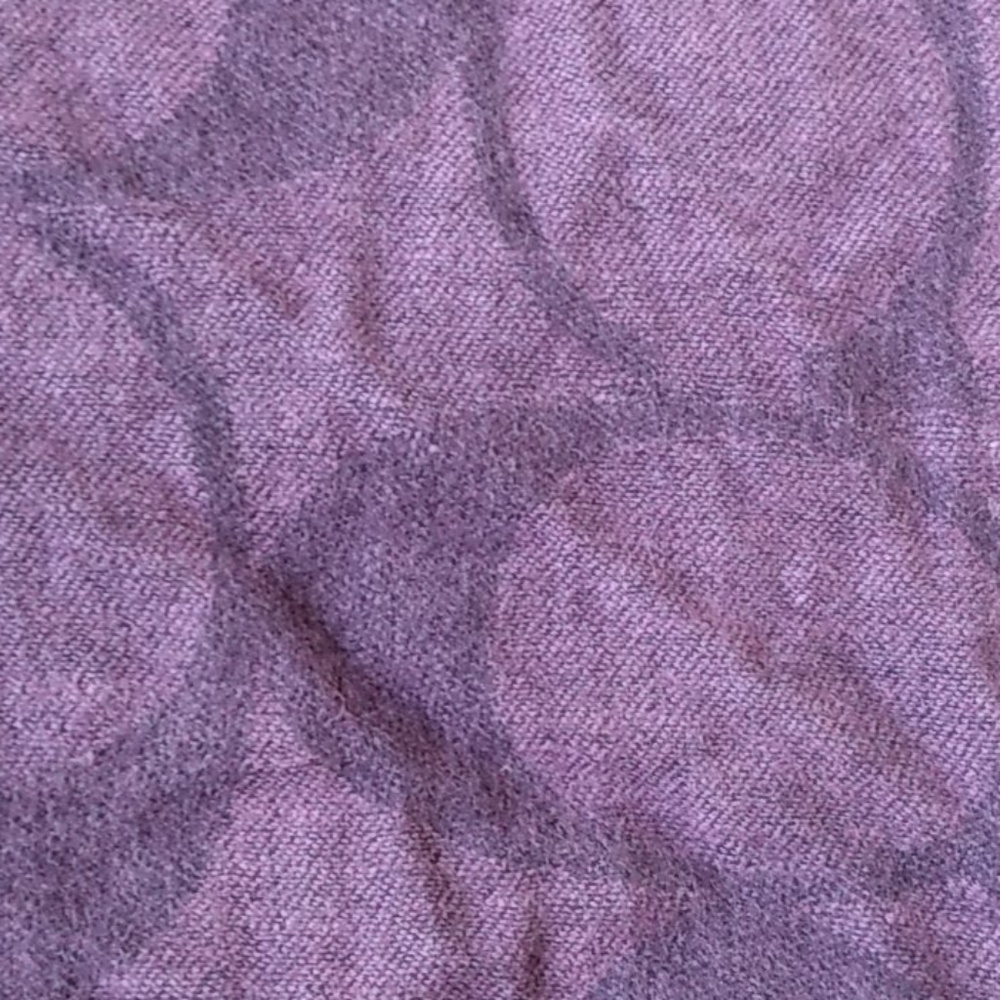 Coach purple winter scarf - Picture 4 of 6